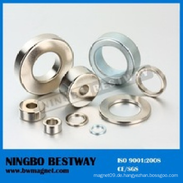 Nickel Plated Permanent NdFeB Ring Magnet